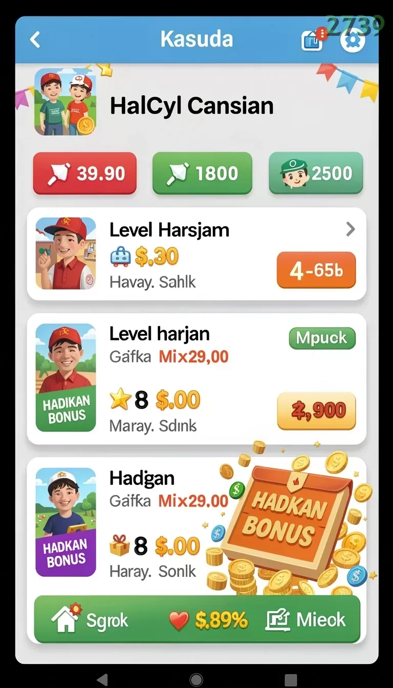 Cuplikan layar REJEKIBET — aktivitas