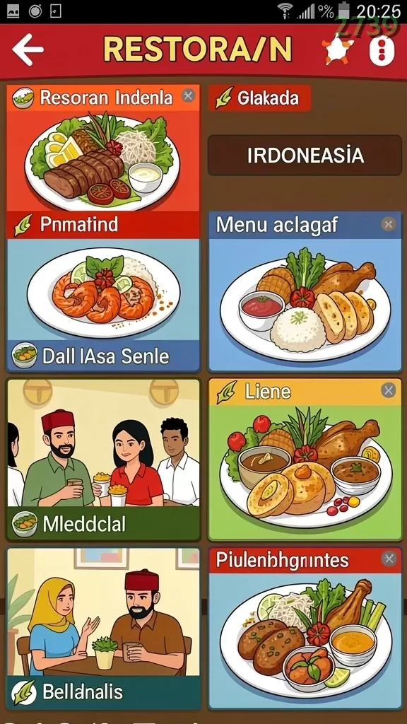 Cuplikan layar LOGO — pengaturan akun